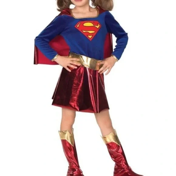 Rubies Costume Supergirl DC Comics Costume Size Large Dress Up - Picture 2 of 15